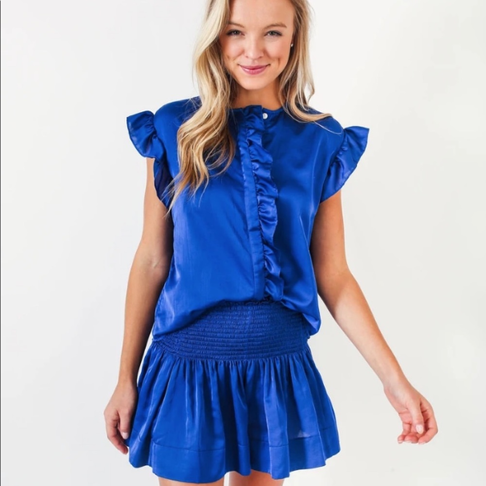 KOCH House RARE Erica Skirt Limited Edition Blue